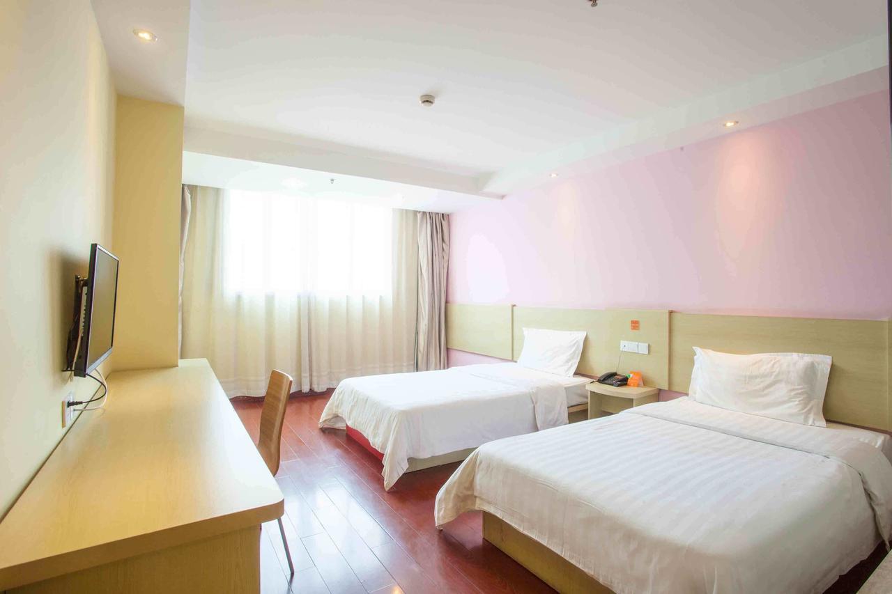 7Days Inn Hangzhou Wulin Square Airport Shuttle Station Buitenkant foto