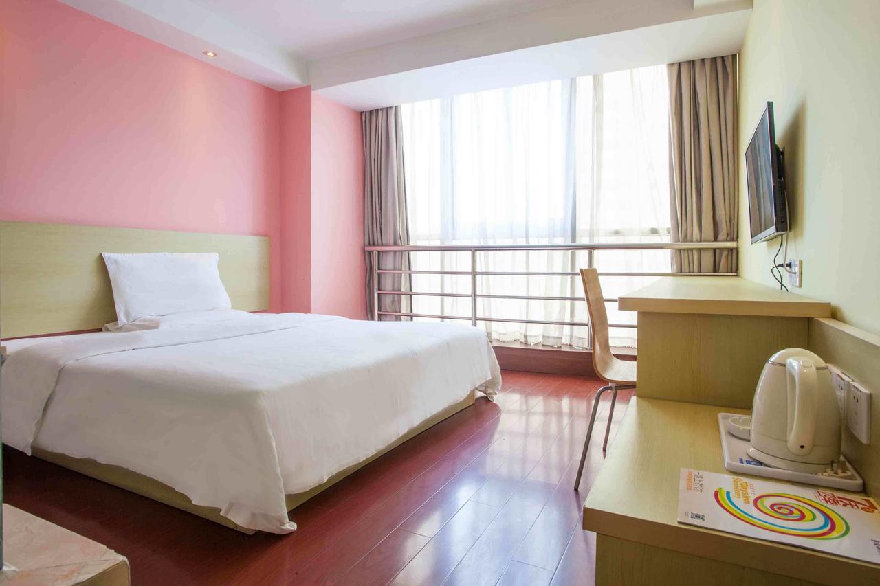 7Days Inn Hangzhou Wulin Square Airport Shuttle Station Buitenkant foto